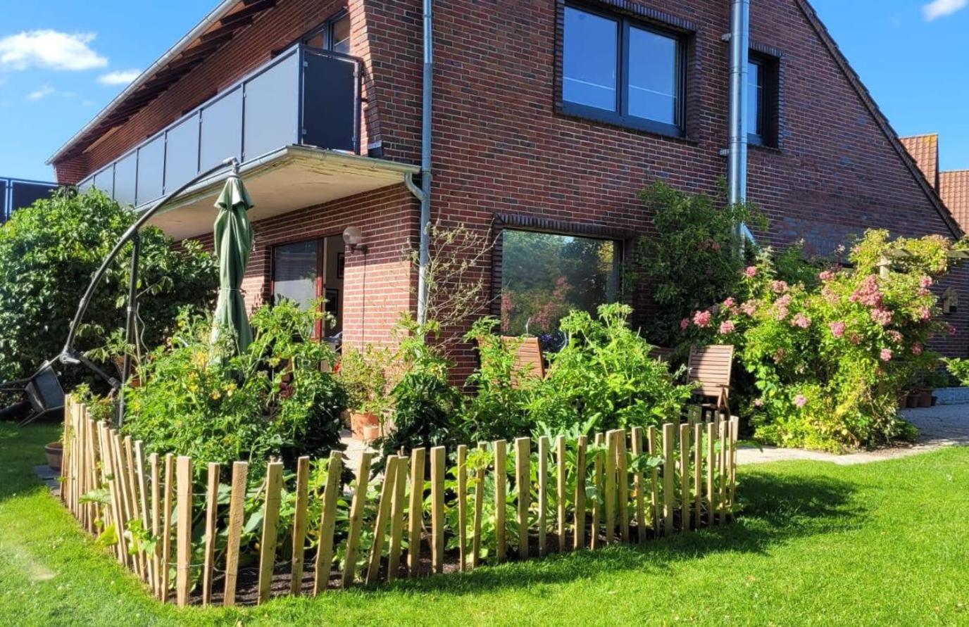 Ferienwohnung Deichblick - Haus Seeschwalbe Schillig Exteriér fotografie